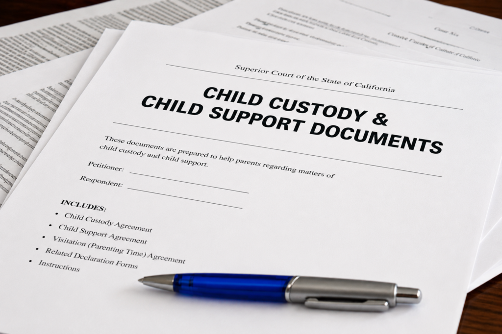 Child Custody & Child Support Documents