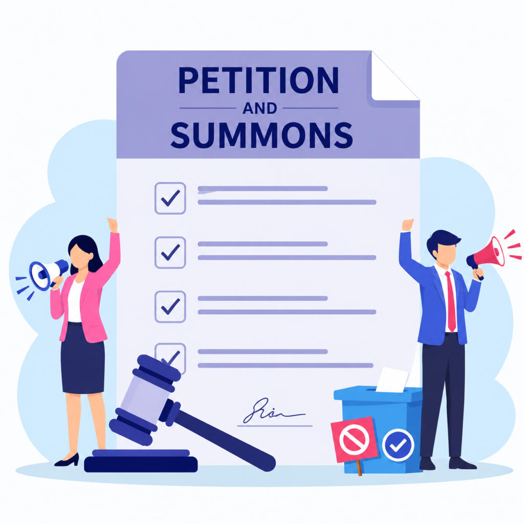 Petition and Summons