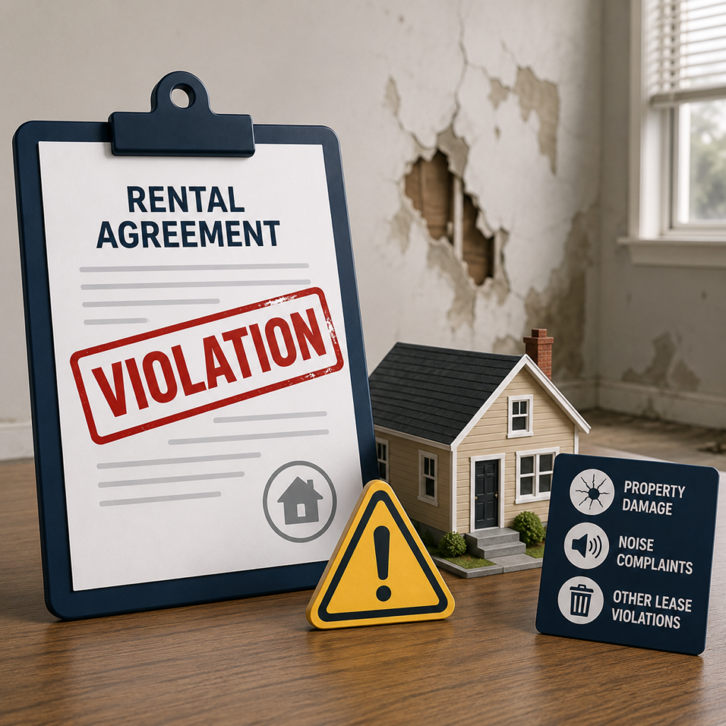 Property Damage or Other Lease Violations