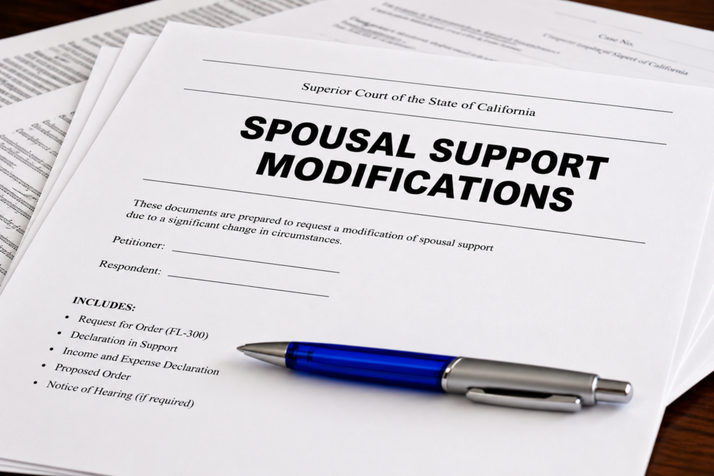 Spousal Support Modifications